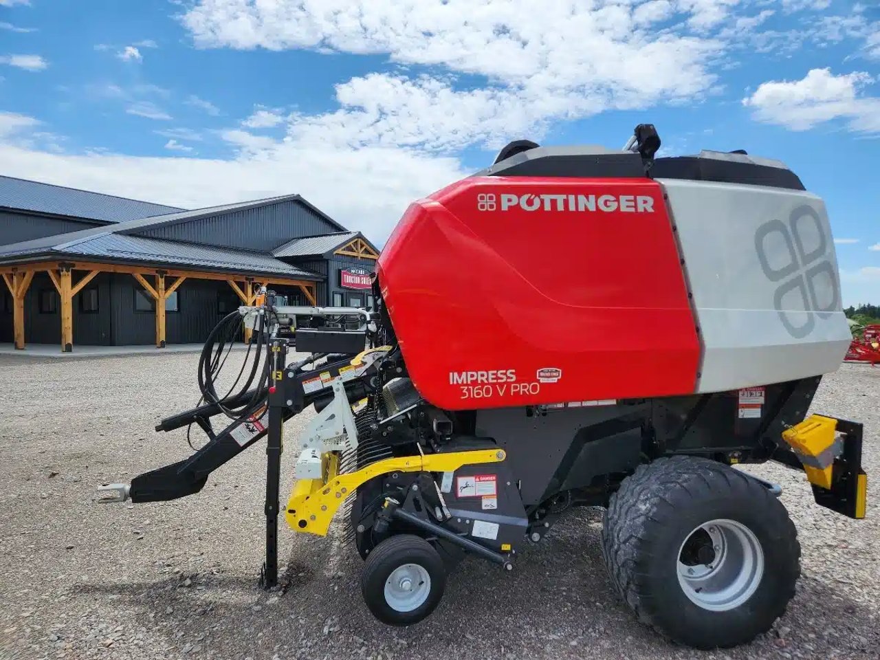 Pottinger IMPRESS 155V MASTER Presse à Balle Ronde