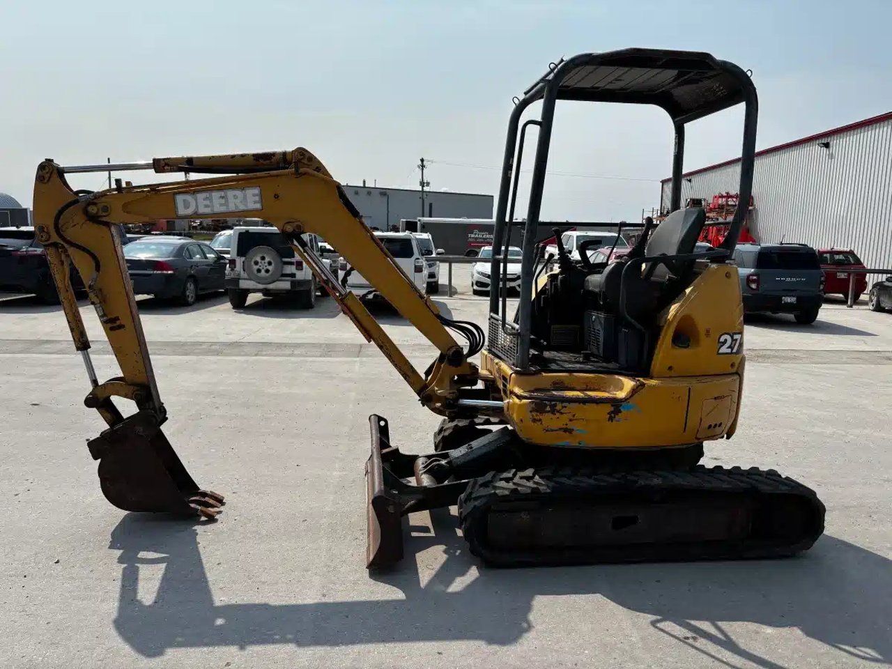 2002 John Deere 27C ZTS Excavatrice