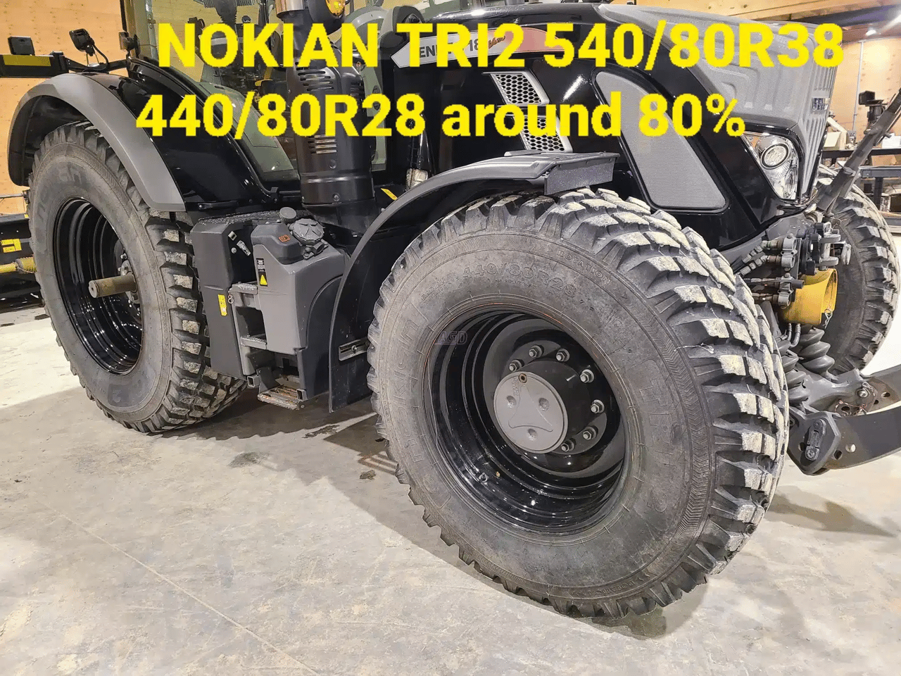 2020 Nokian 540/80R38 Pneus et roues