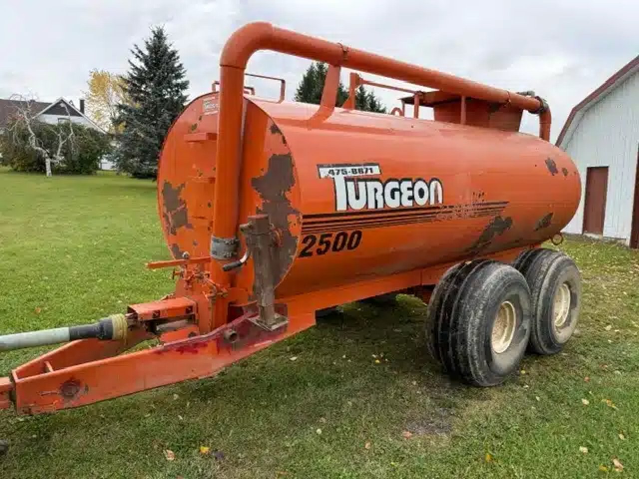 Turgeon 2500 Épandeur à fumier liquide