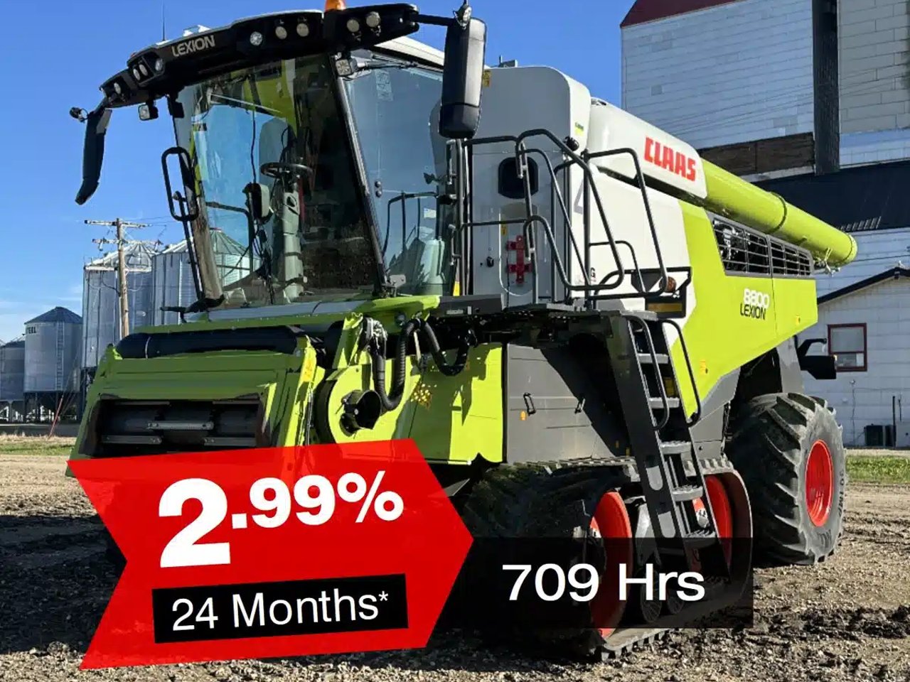 2023 CLAAS LEXION 8800TT Batteuse