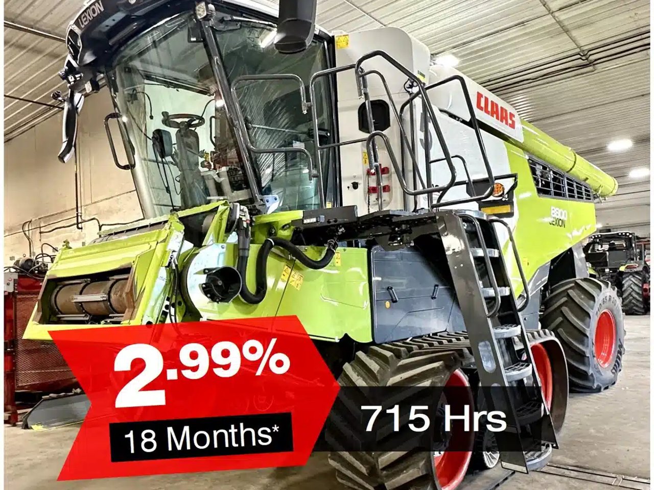 2023 CLAAS LEXION 8800TT Batteuse