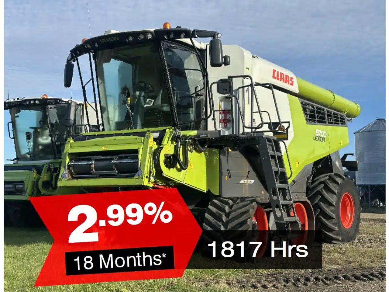 2020 CLAAS LEXION 8700TT Batteuse