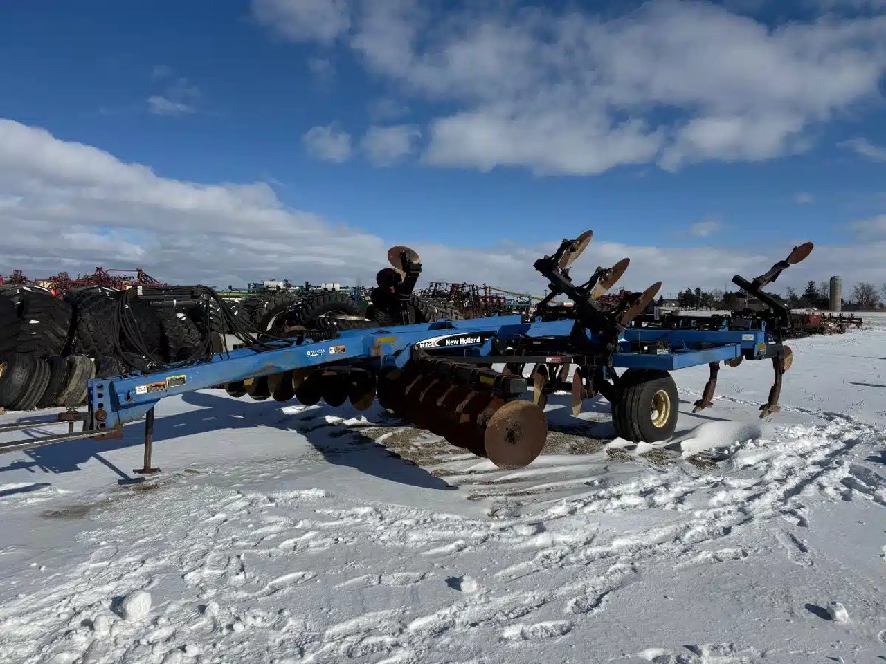 2008 New Holland ECOLO-TIGER 730C disque scarificateur