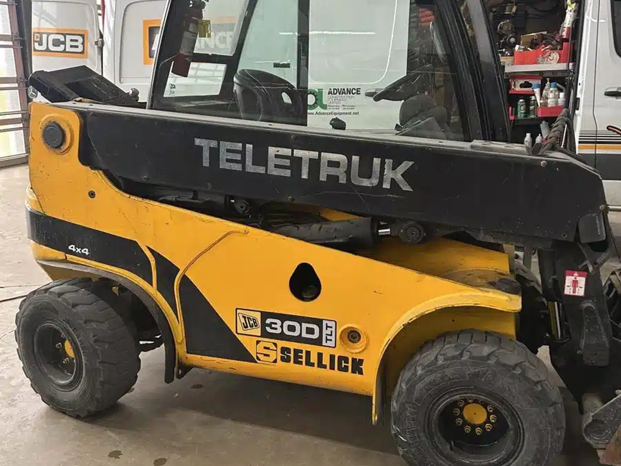 2008 JCB TLT 30D Chargeur télescopique