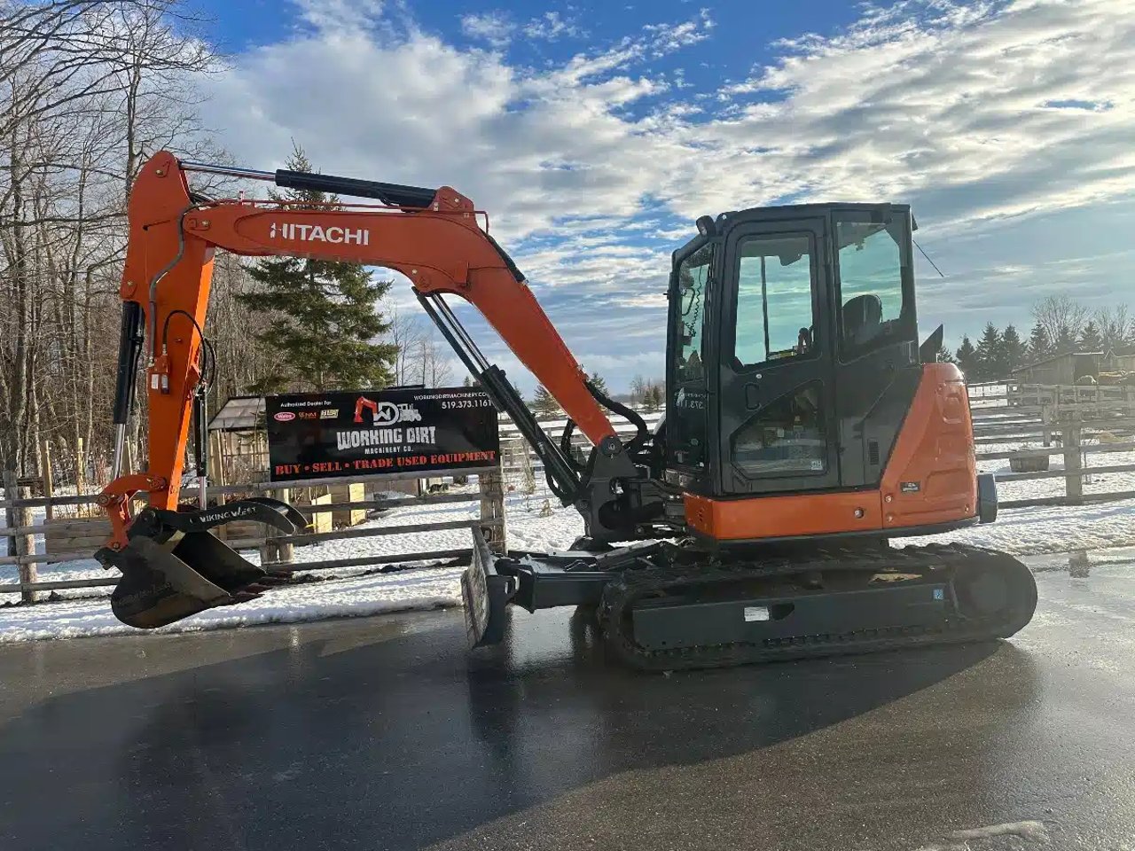 2022 Hitachi ZX60USB-5 Excavatrice