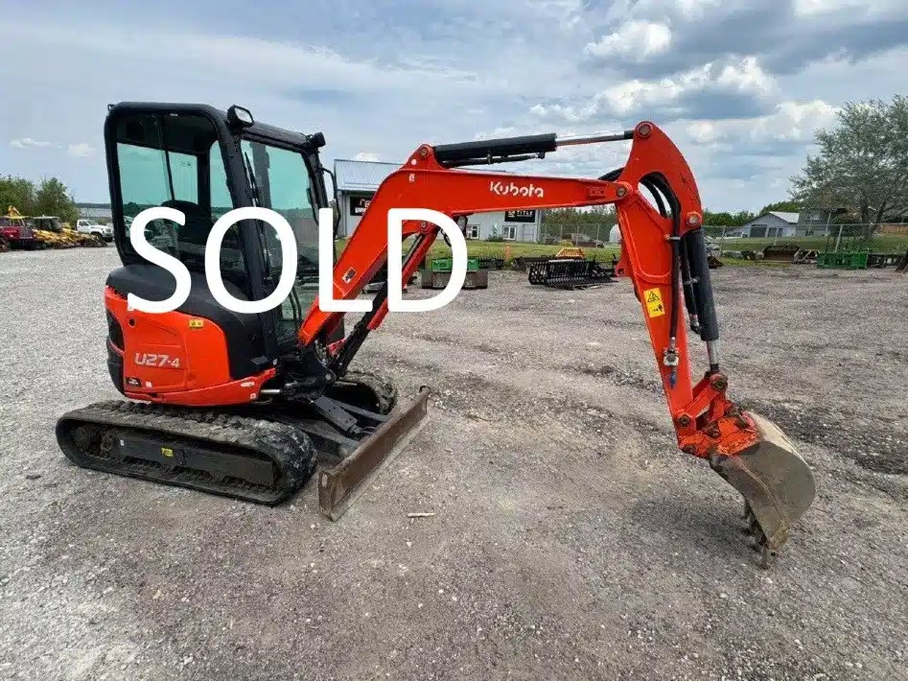 2021 Kubota U27-4 Excavatrice