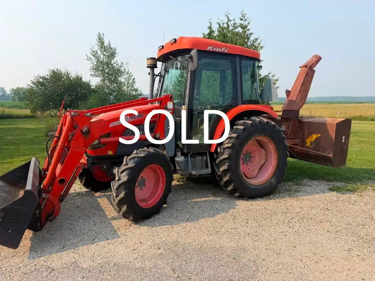 2005 Kioti DK55 Tracteur