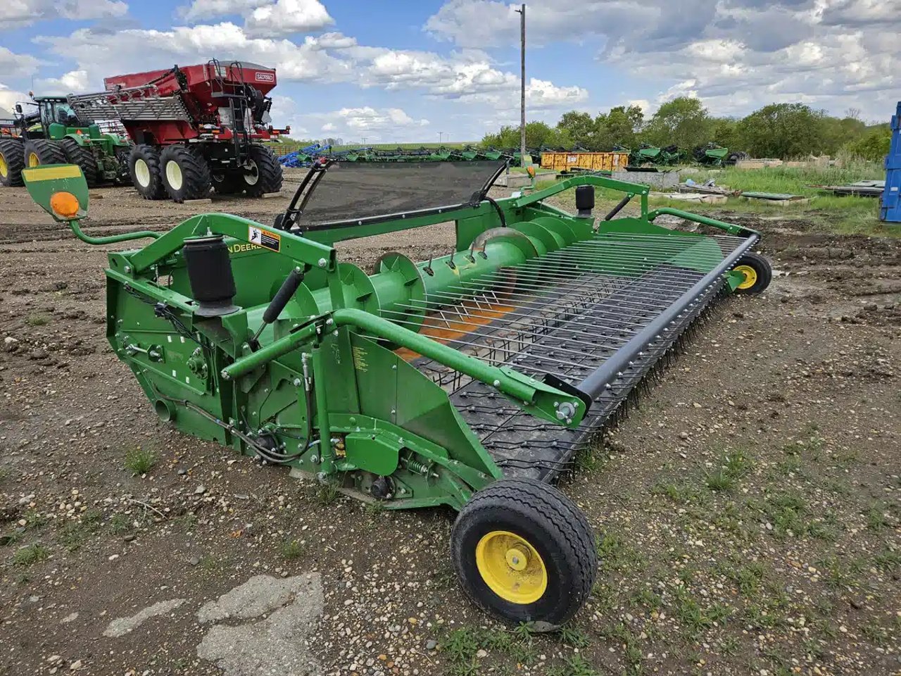 2018 John Deere 615P Nez - Ramasseur