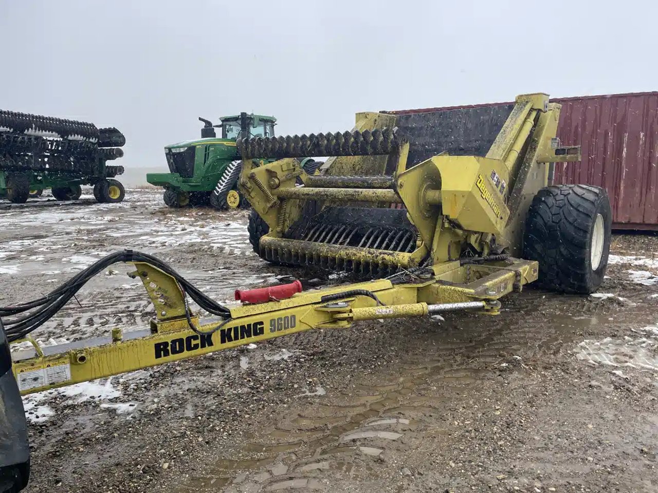 2024 Degelman ROCK KING 9600 ramasseuse de pierres