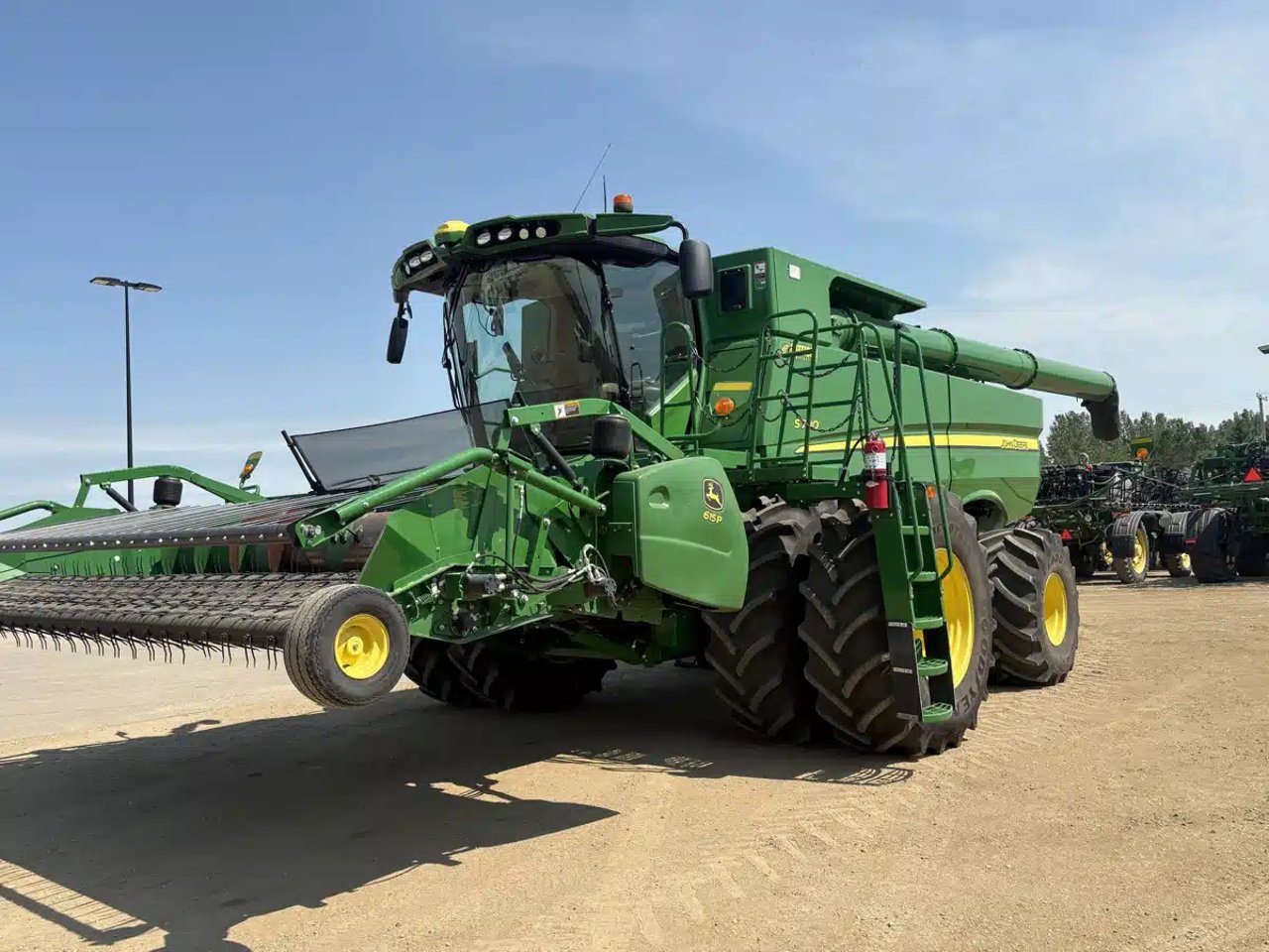 2018 John Deere S780 Batteuse