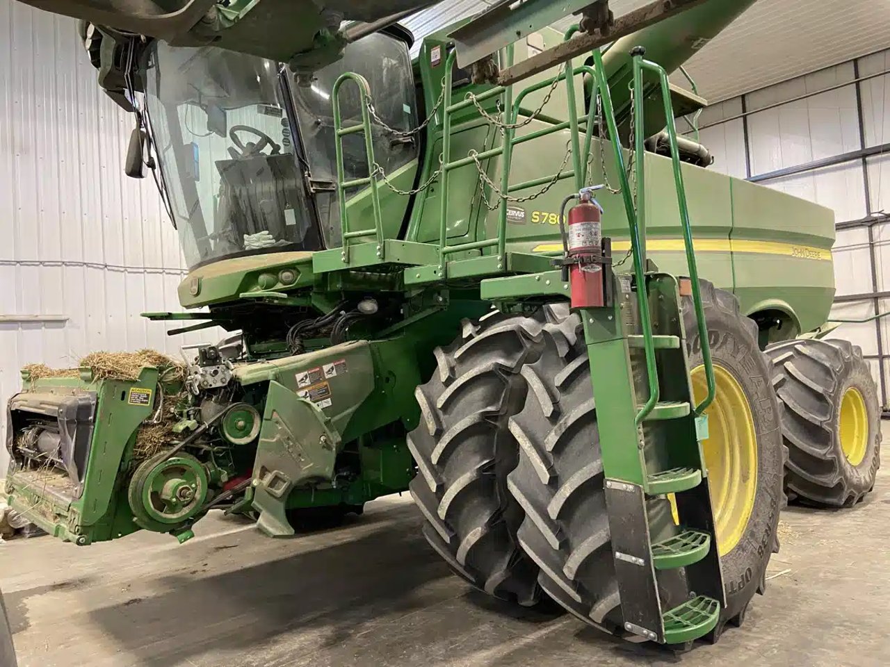 2018 John Deere S780 Batteuse