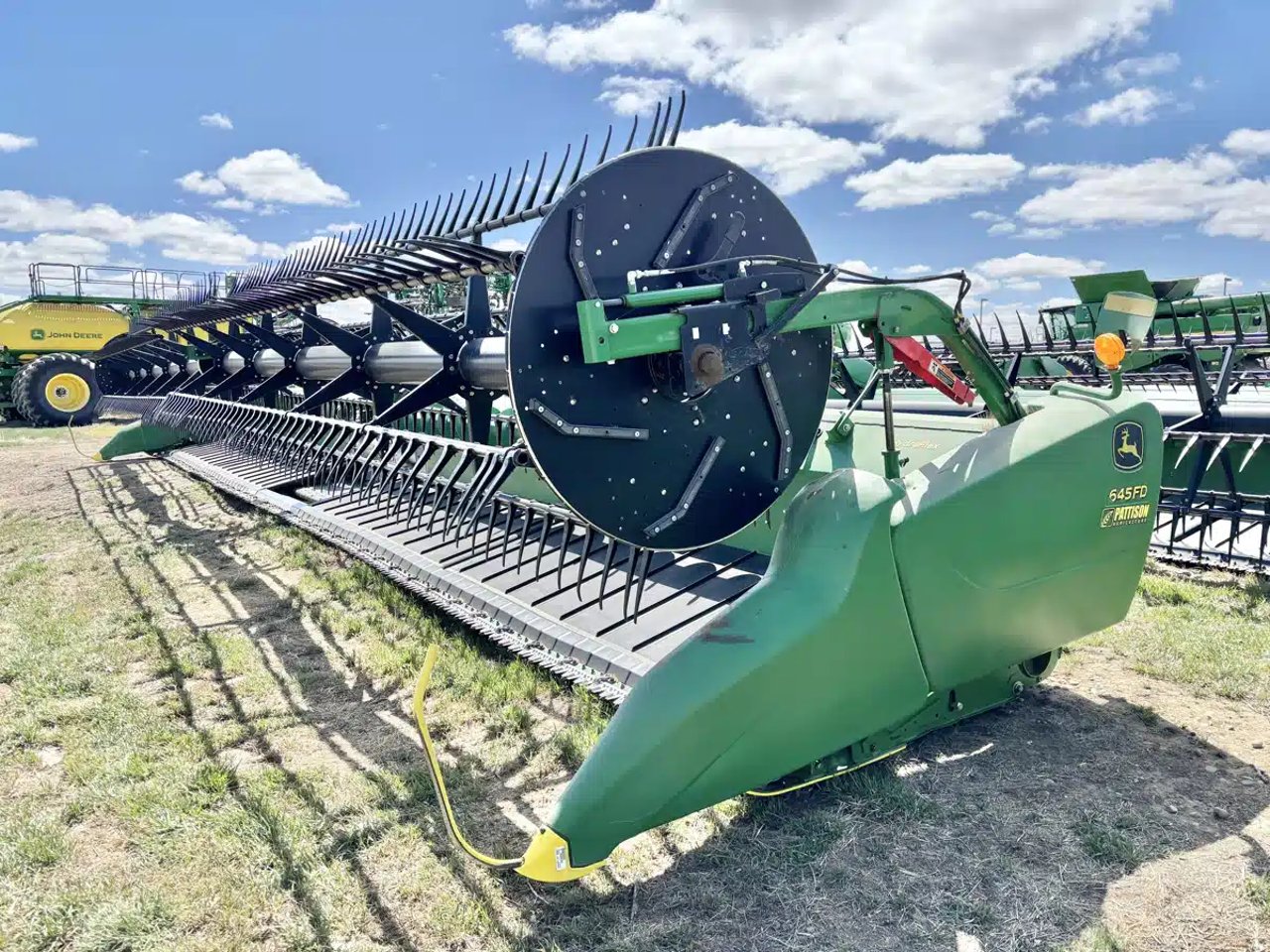 2017 John Deere 645FD Nez - Toile/Tapis