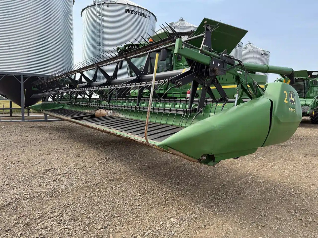 2013 John Deere 640D Nez - Toile/Tapis
