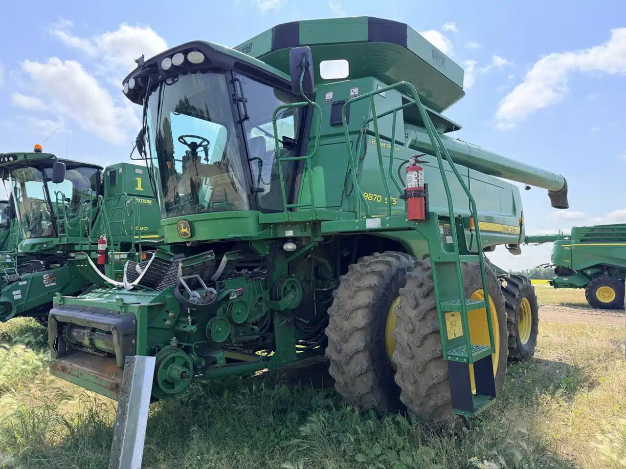 2008 John Deere 9870 STS Batteuse
