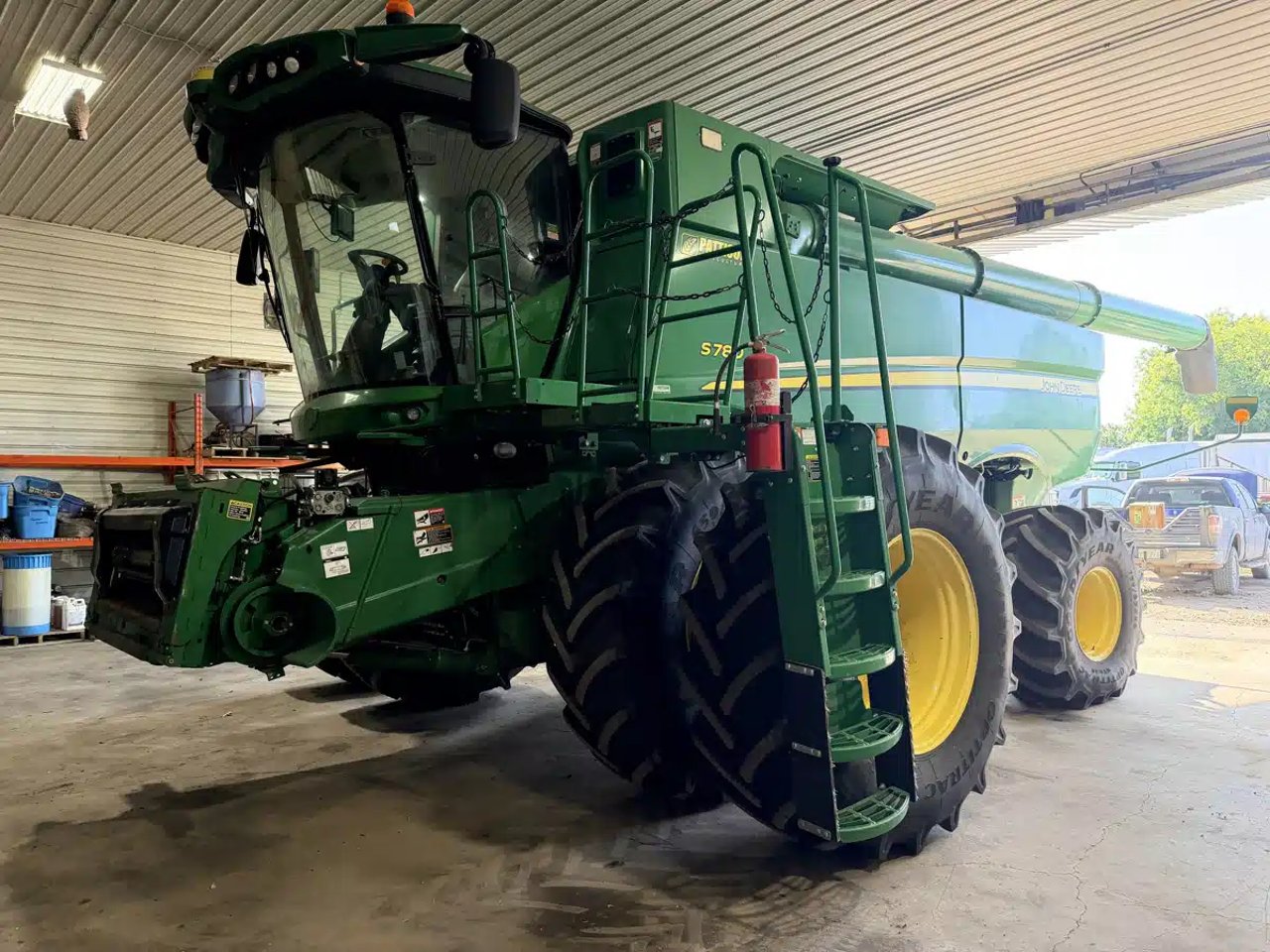 2019 John Deere S780 Batteuse