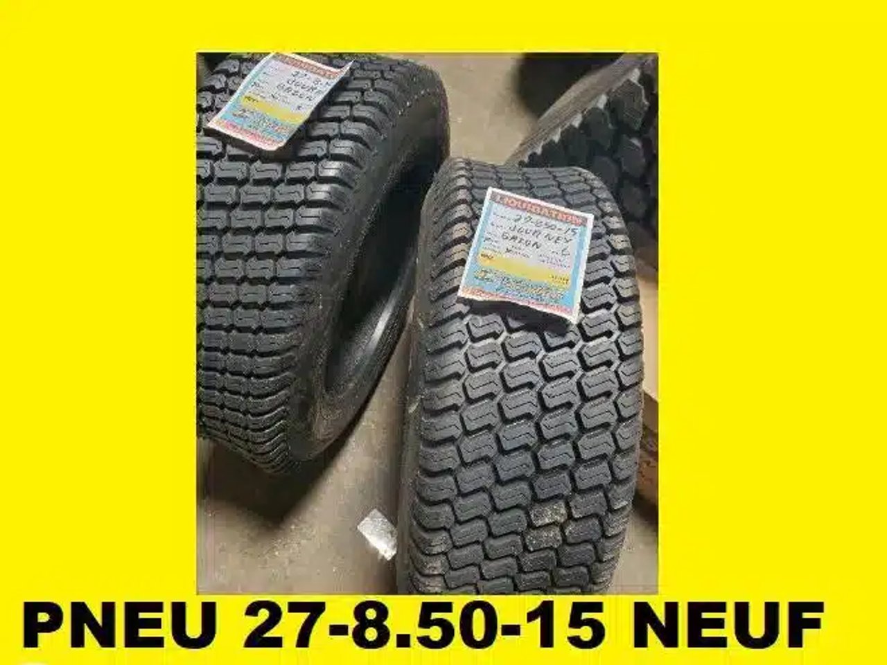 Mirage Tires 27-8.50-15 Pneus
