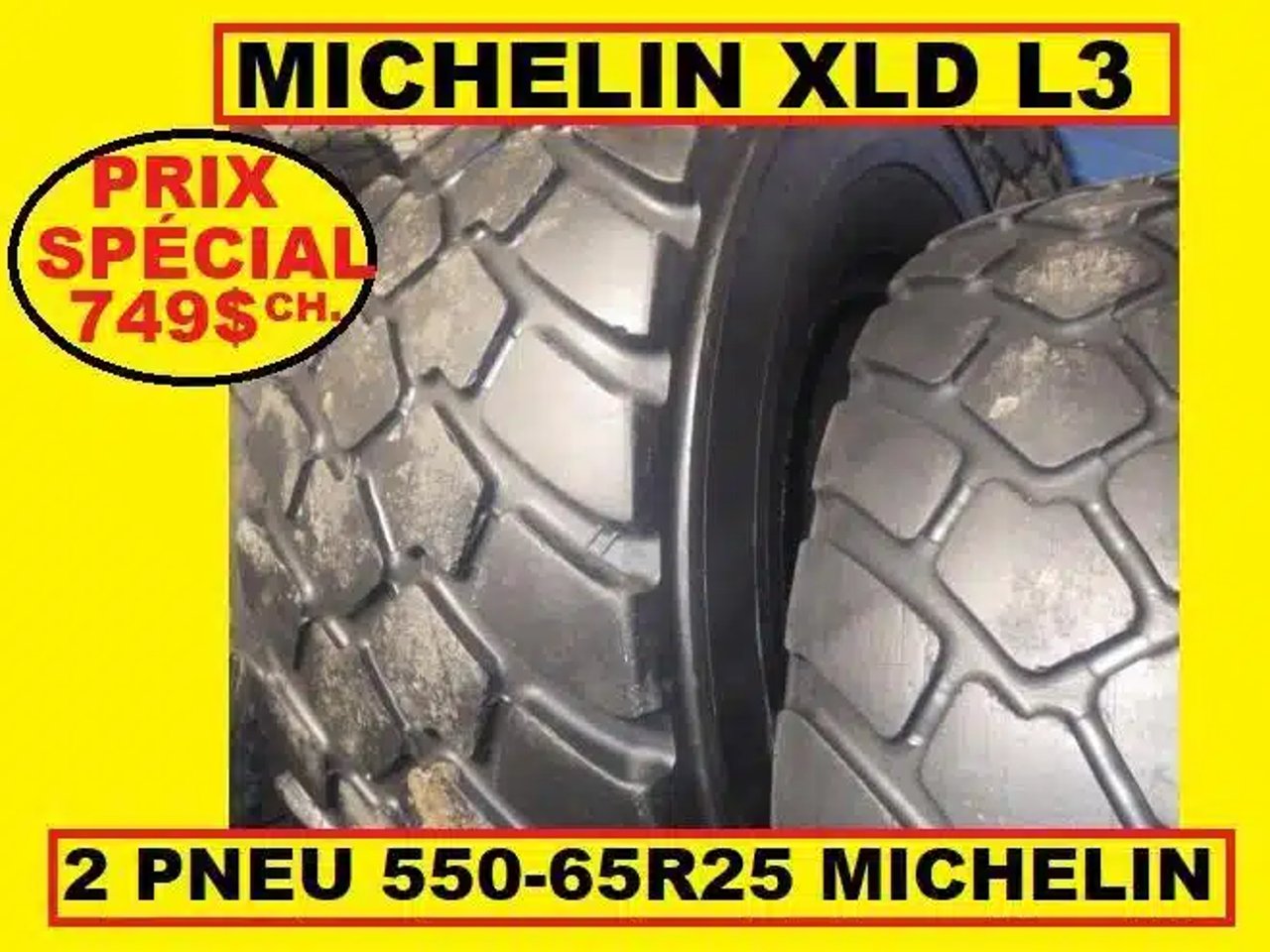 Michelin 550-65R25 Pneus