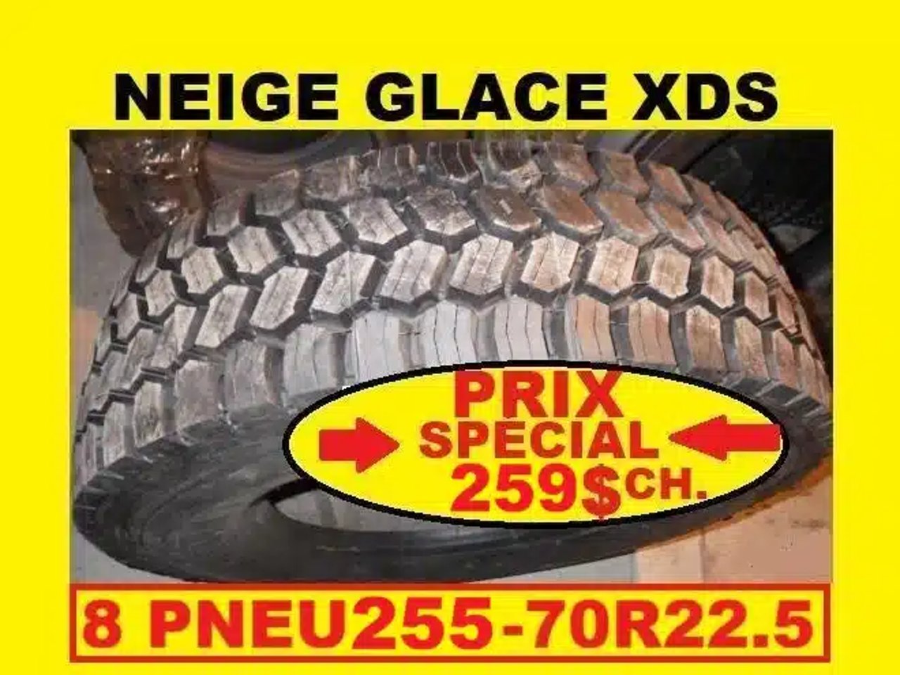 Michelin PNEU 255-70R22.5 RECHAPE NEUF XDS Pneus