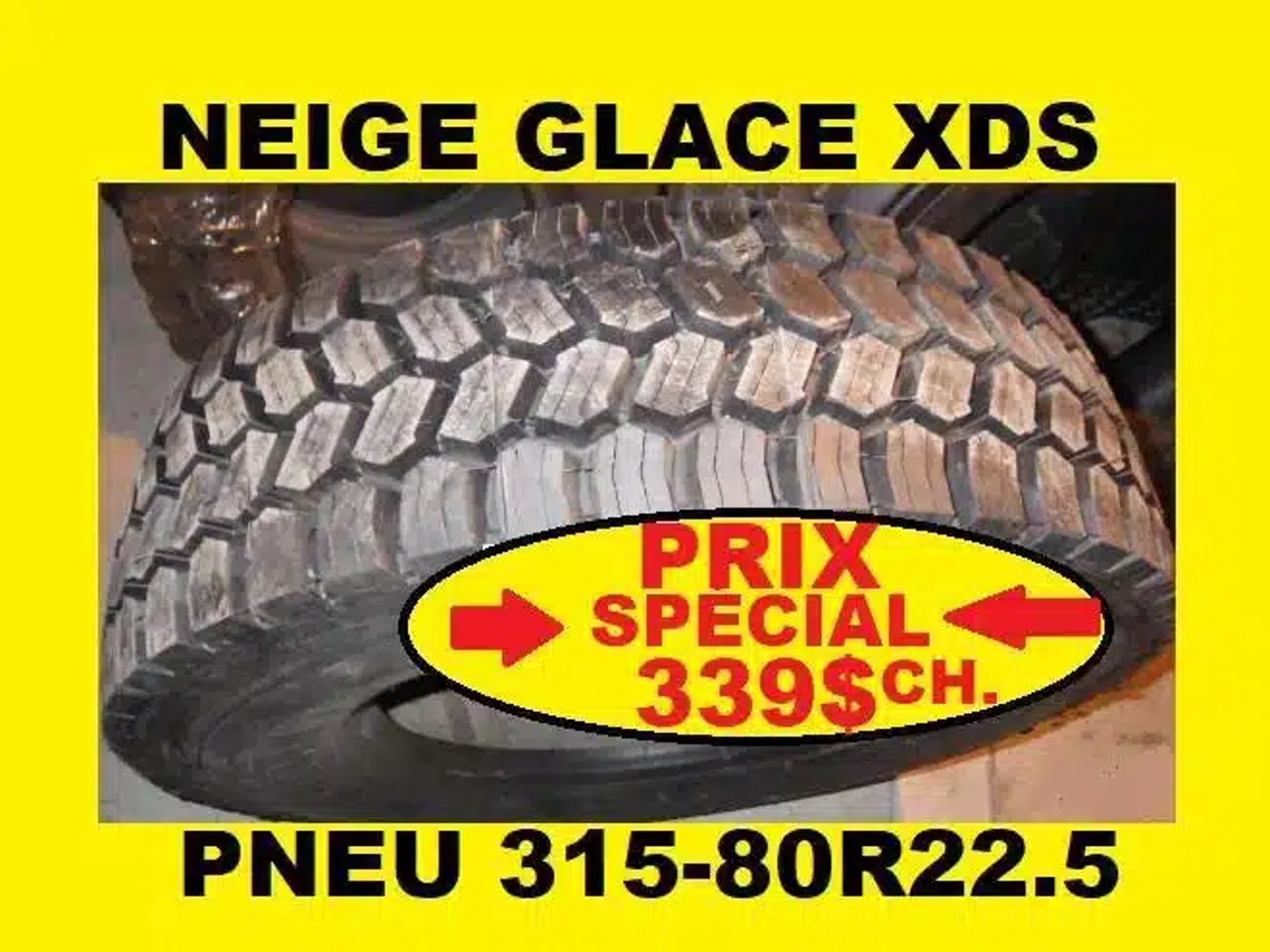 315-80R22.5 Pneus