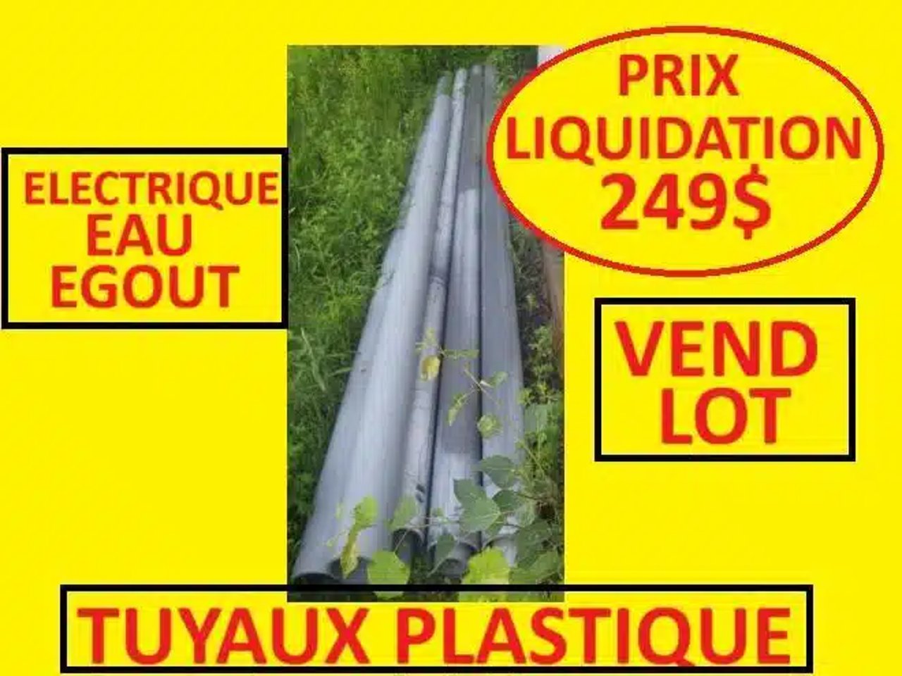 TUYAUX PLASTIQUE GRIS ÉLECTRIQUE divers