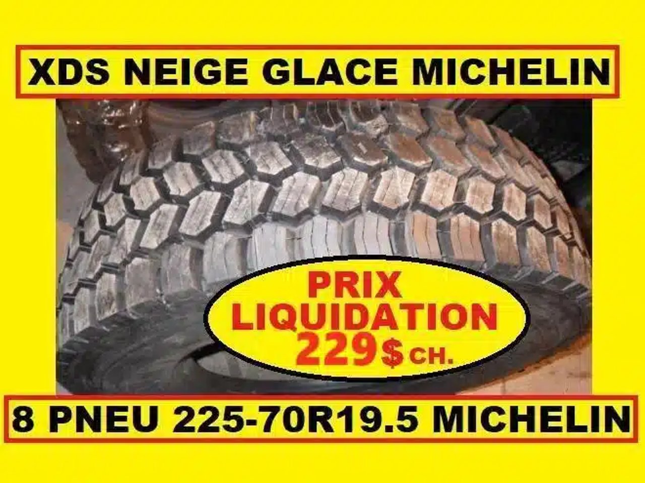 Michelin 225-70R19.5 Pneus
