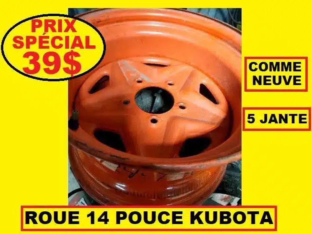 24-9.50-14 Pneus et roues