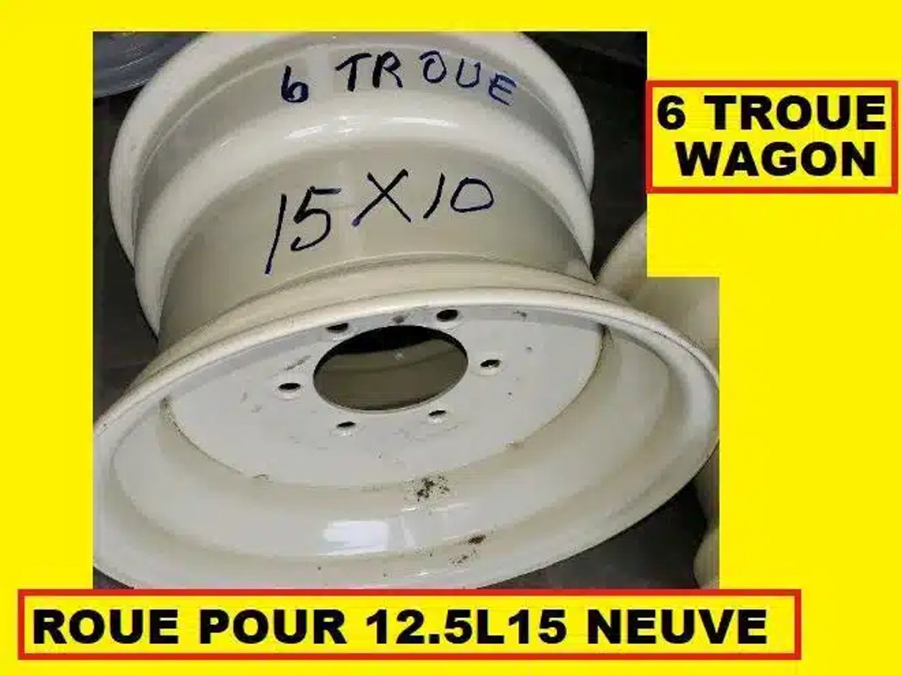 12.5L15 Pneus et roues