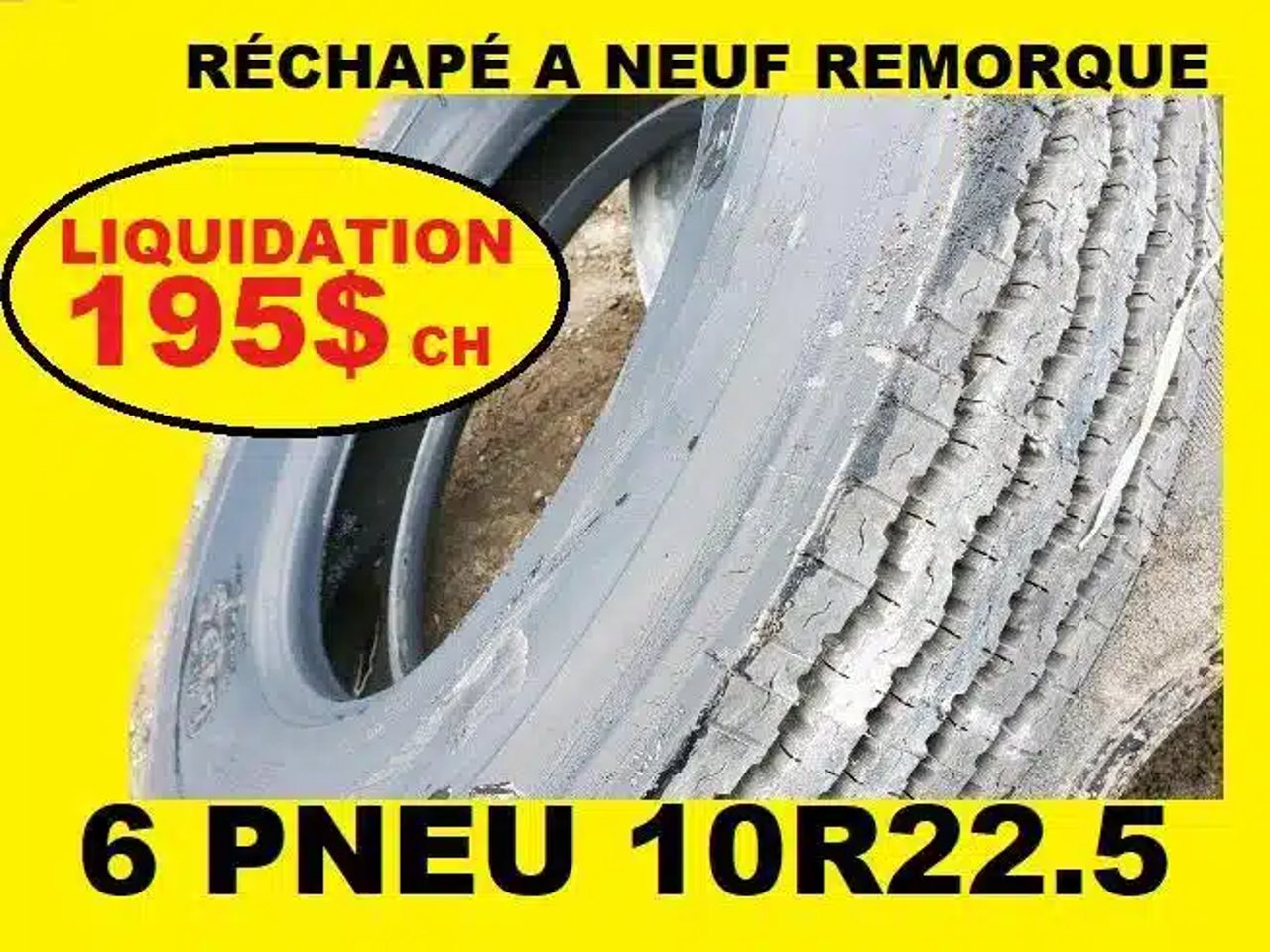Goodyear PNEU 10R22.5 GOODYEAR RECHAPE NEUF Pneus