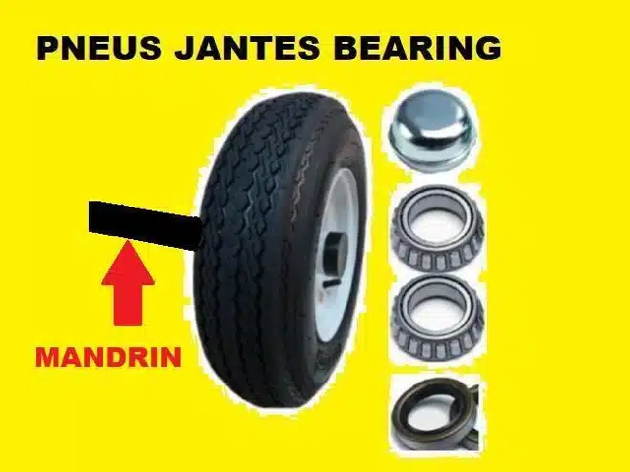 480-8 Pneus et roues