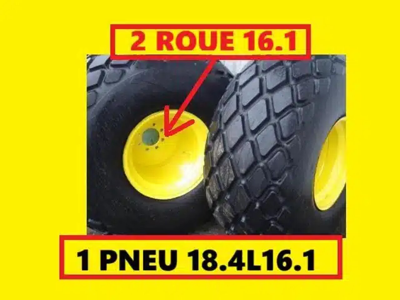 Goodyear 18.4-16.1 Pneus et roues