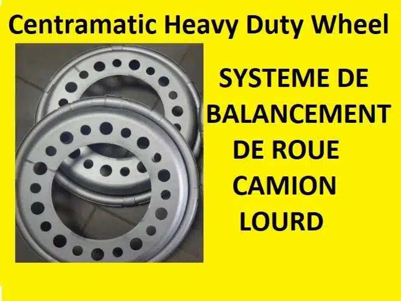 CENTRAMATIC BALANCEUR PNEU CAMION Pneus et roues