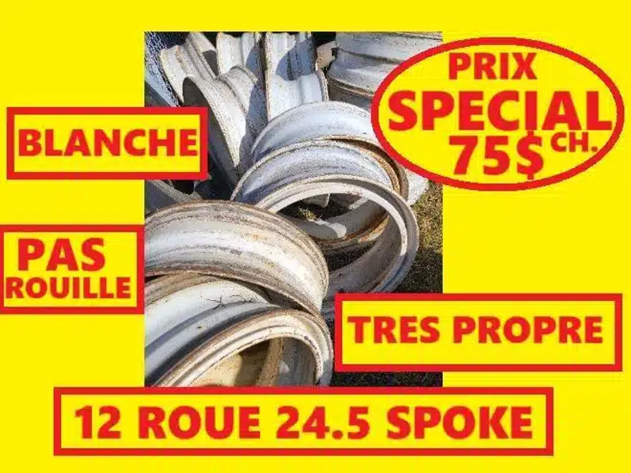 11R24.5 Pneus et roues