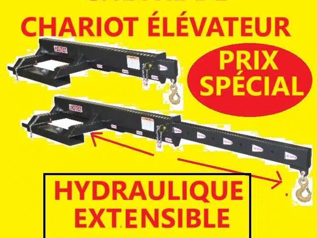 CHEVRE HYDRAULIQUE POUR CHARIOT ÉLÉVATEUR LIFT divers