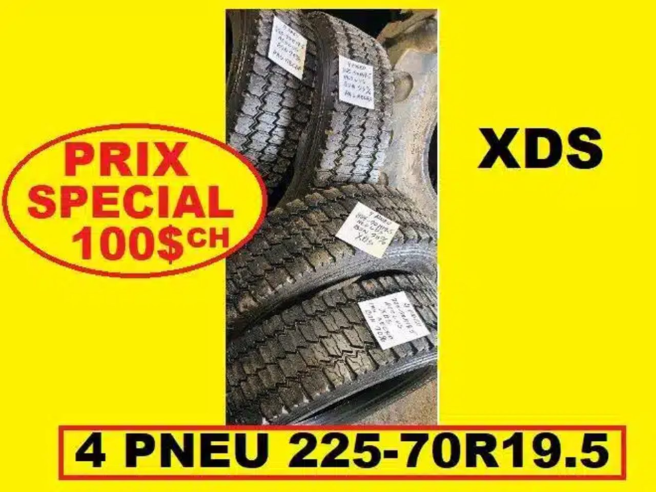 225-70R19.5 Pneus