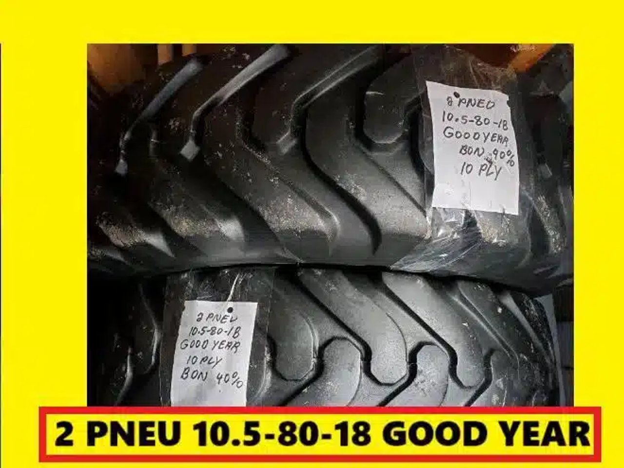 Goodyear 10.5-80-18 Pneus