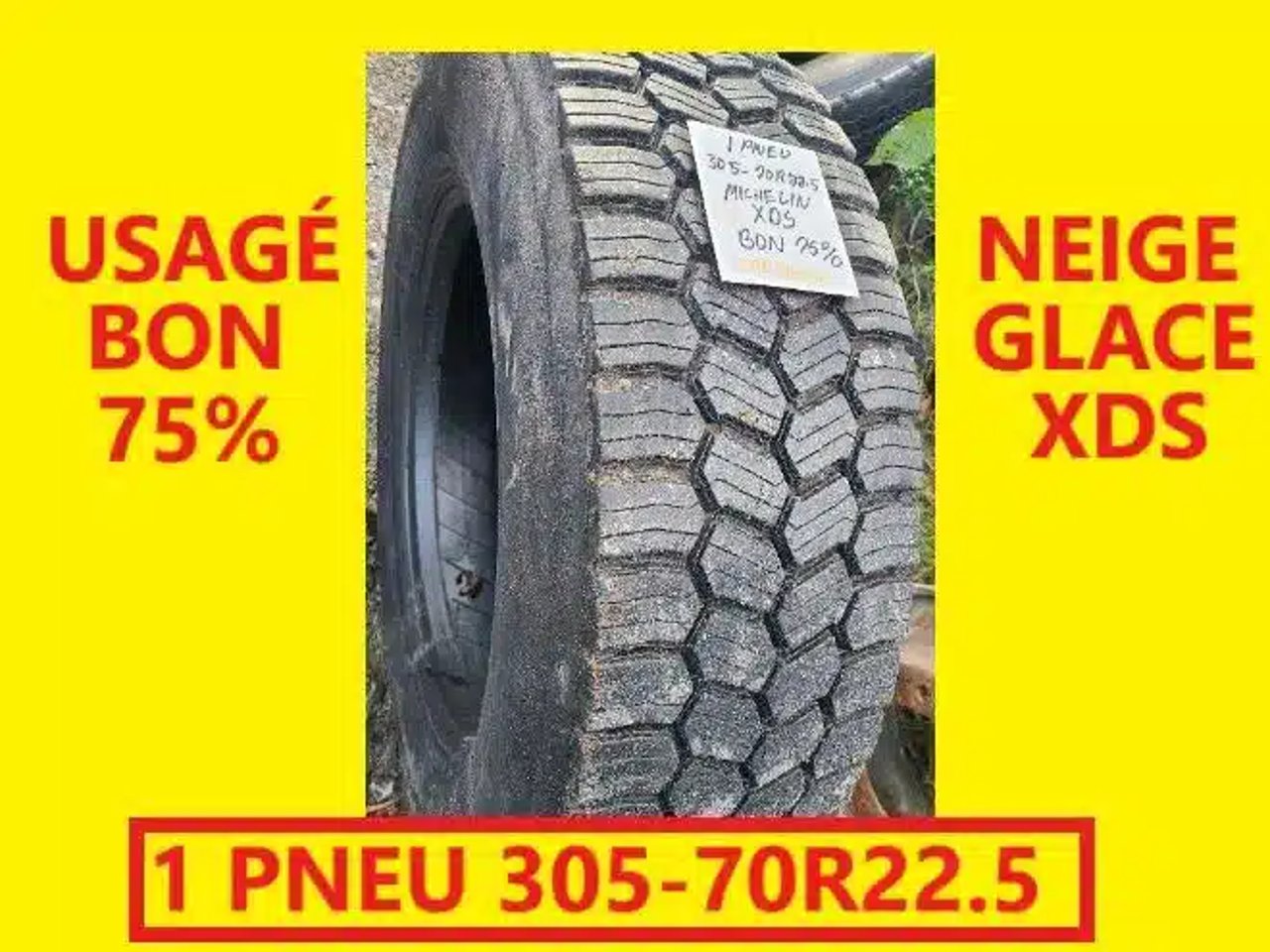 Michelin 305-70R22.5 Pneus