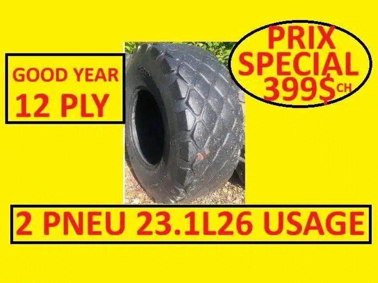 Goodyear 23.1L26 Pneus