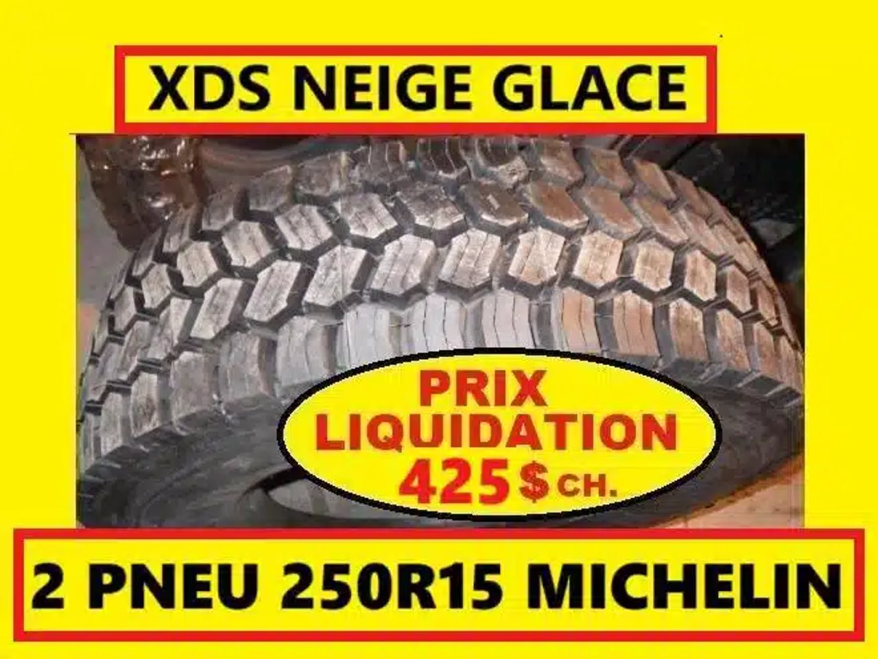 Michelin 250-70R15 Pneus