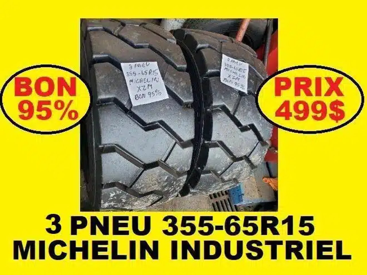 Michelin 355-65R15 Pneus