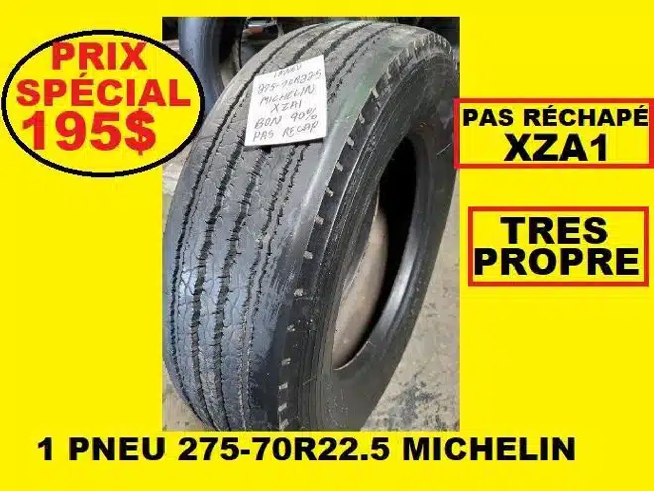 Michelin PNEU 275-70R22.5 MICHELIN PAS RECHAPE Pneus