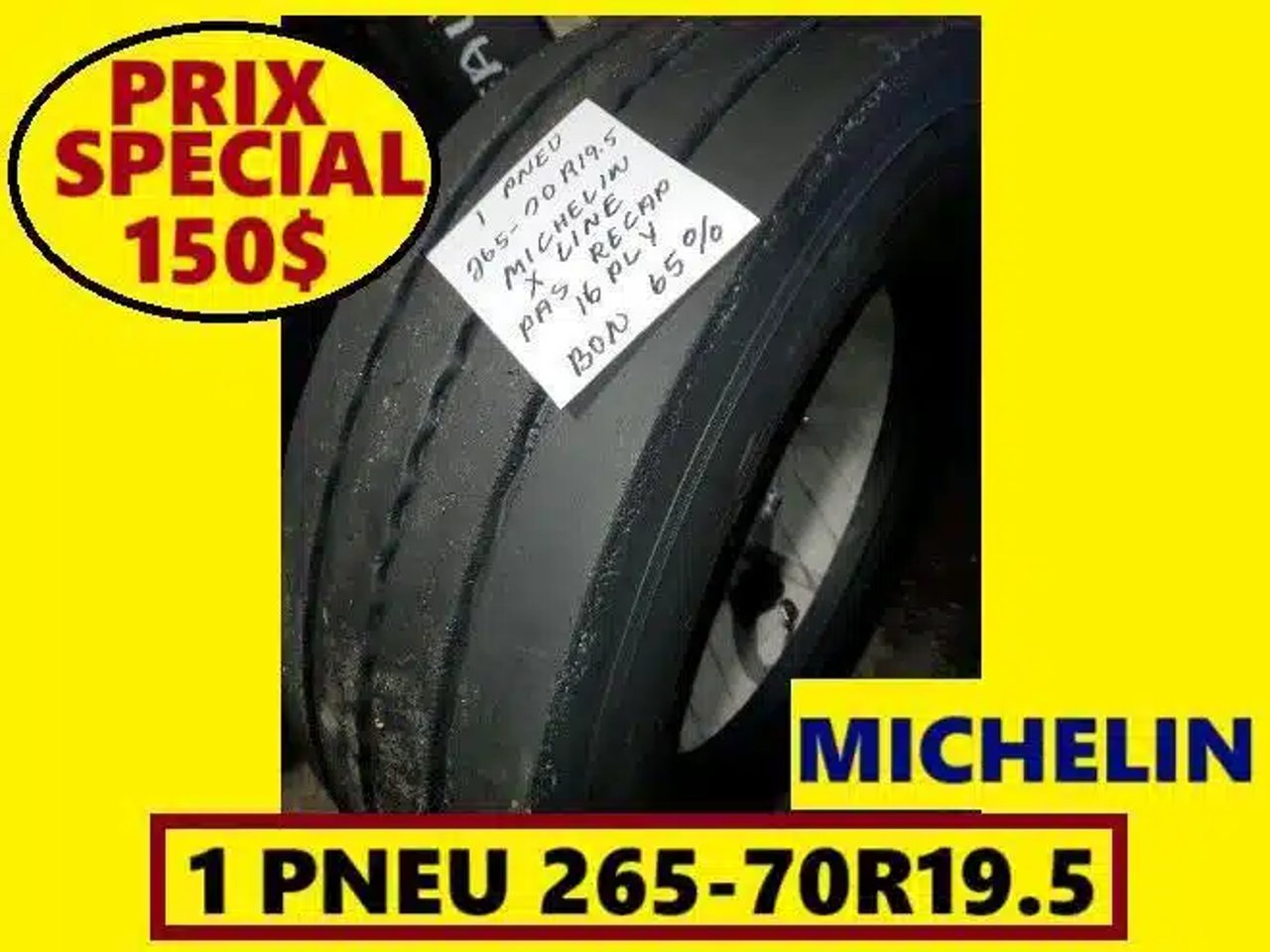 Michelin 265-70R19.5 Pneus