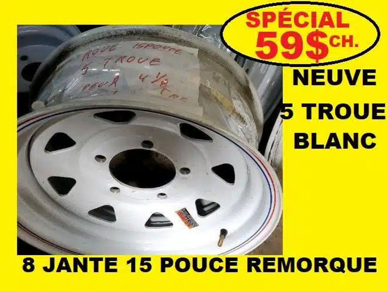 15 pouce Pneus et roues