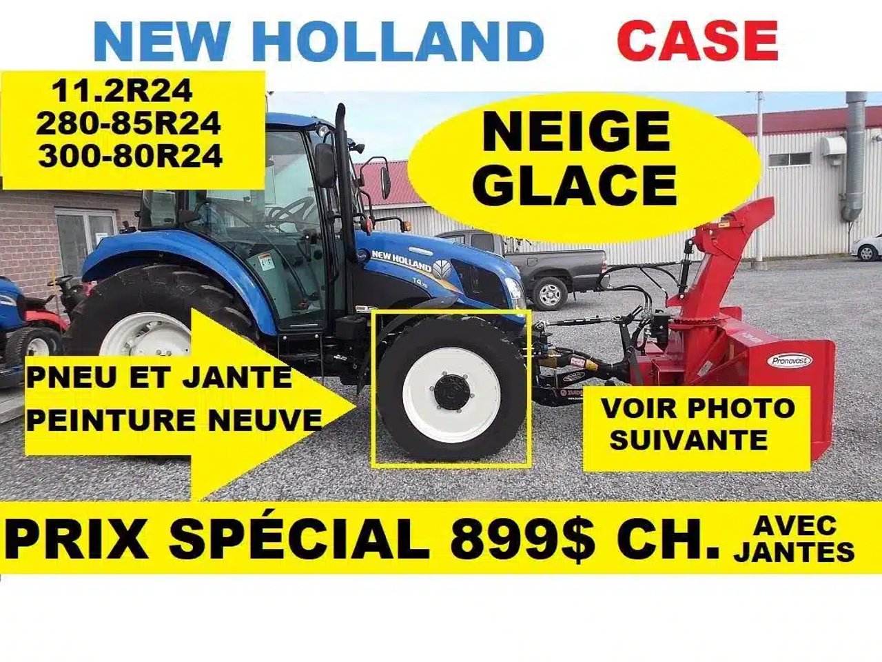 Michelin 280-85R24 Pneus et roues