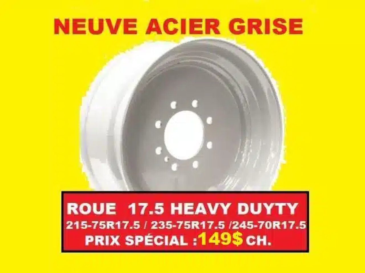 17.5 Pneus et roues