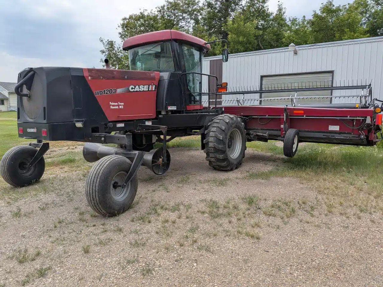 Case IH WD1203 Andaineur