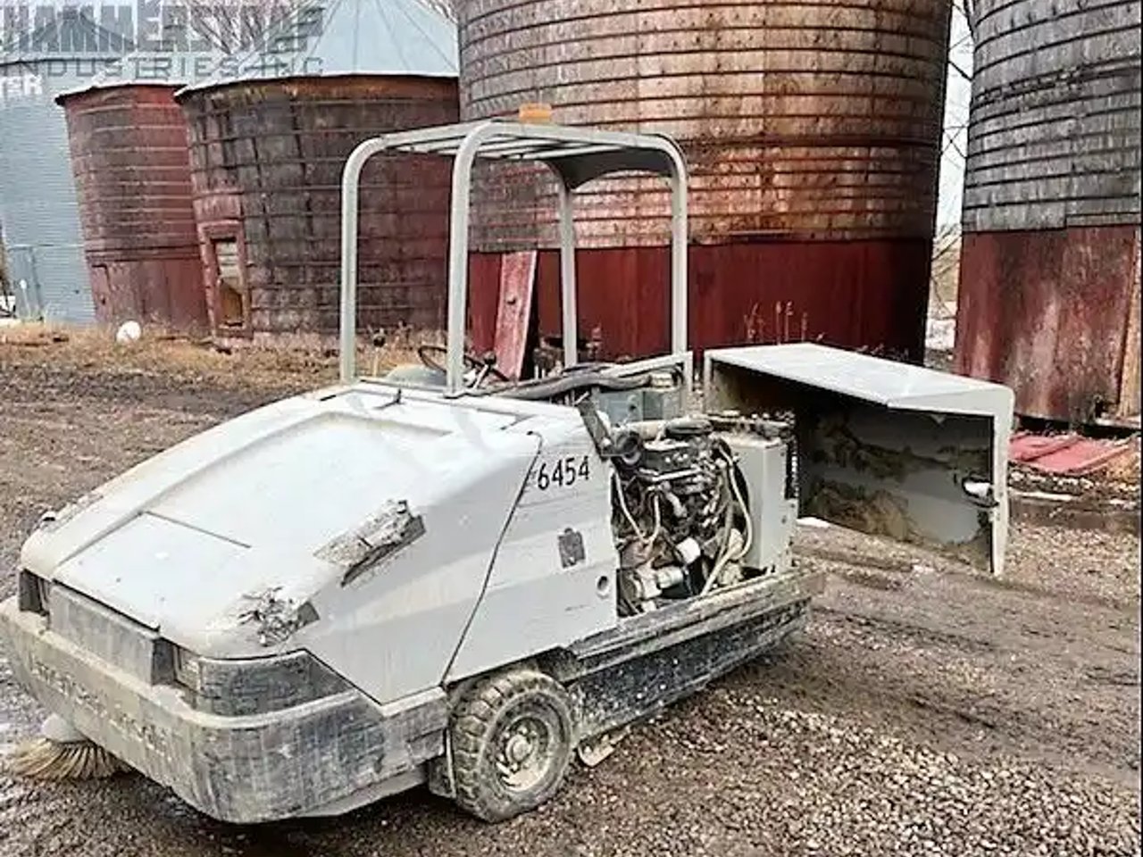 American Lincoln Ride On Floor Sweeper Balayeur
