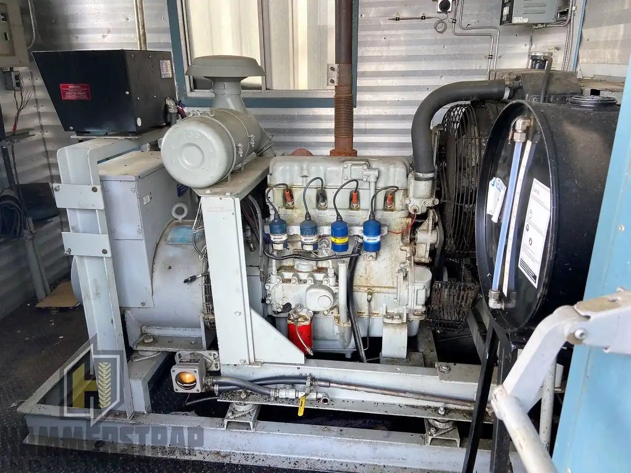 Enclosed Natural Gas Gen Set Génératrice
