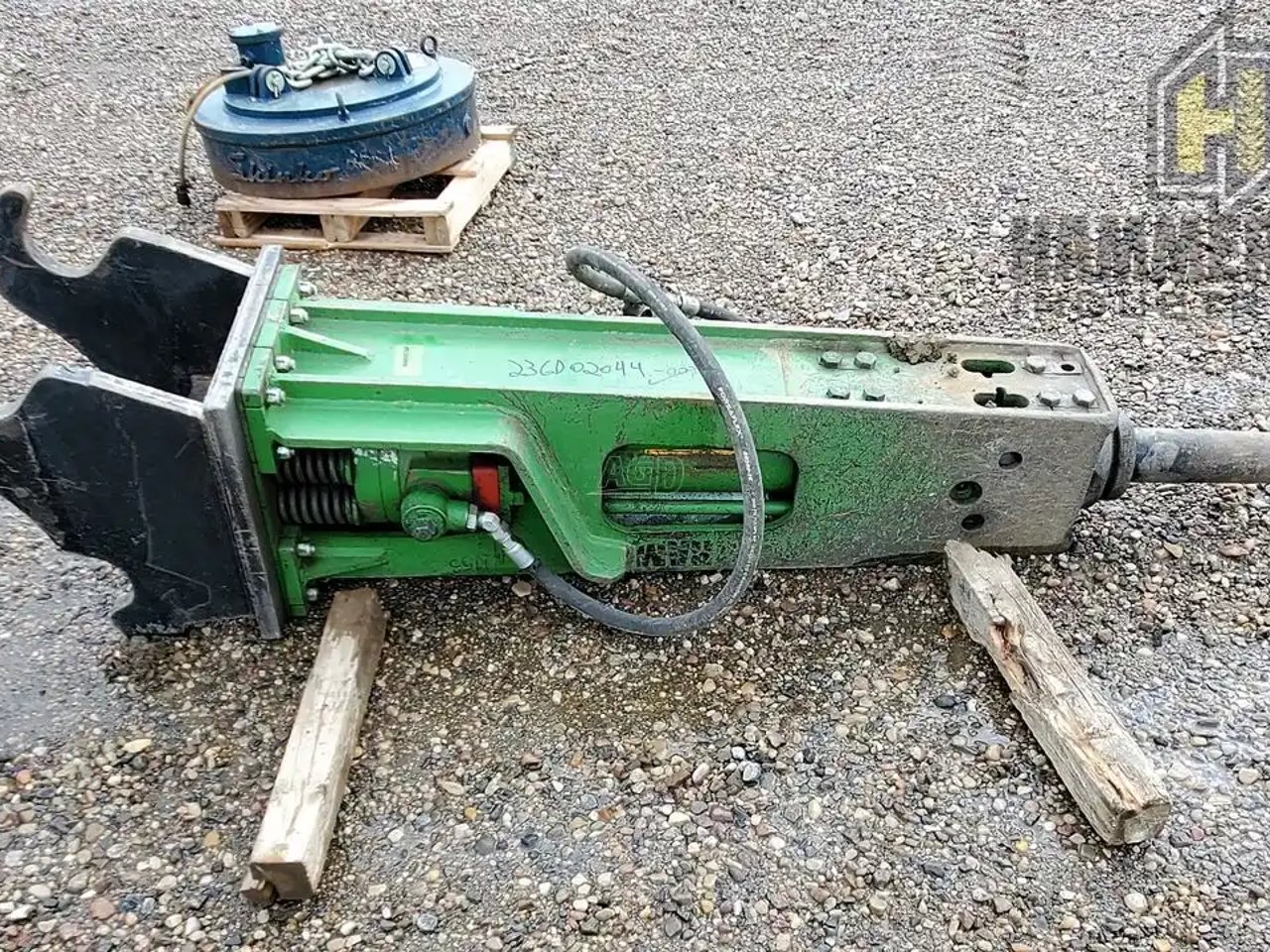 RAMROCK Hydraulic Jackhammer Excavator Attachment Marteau piqueur