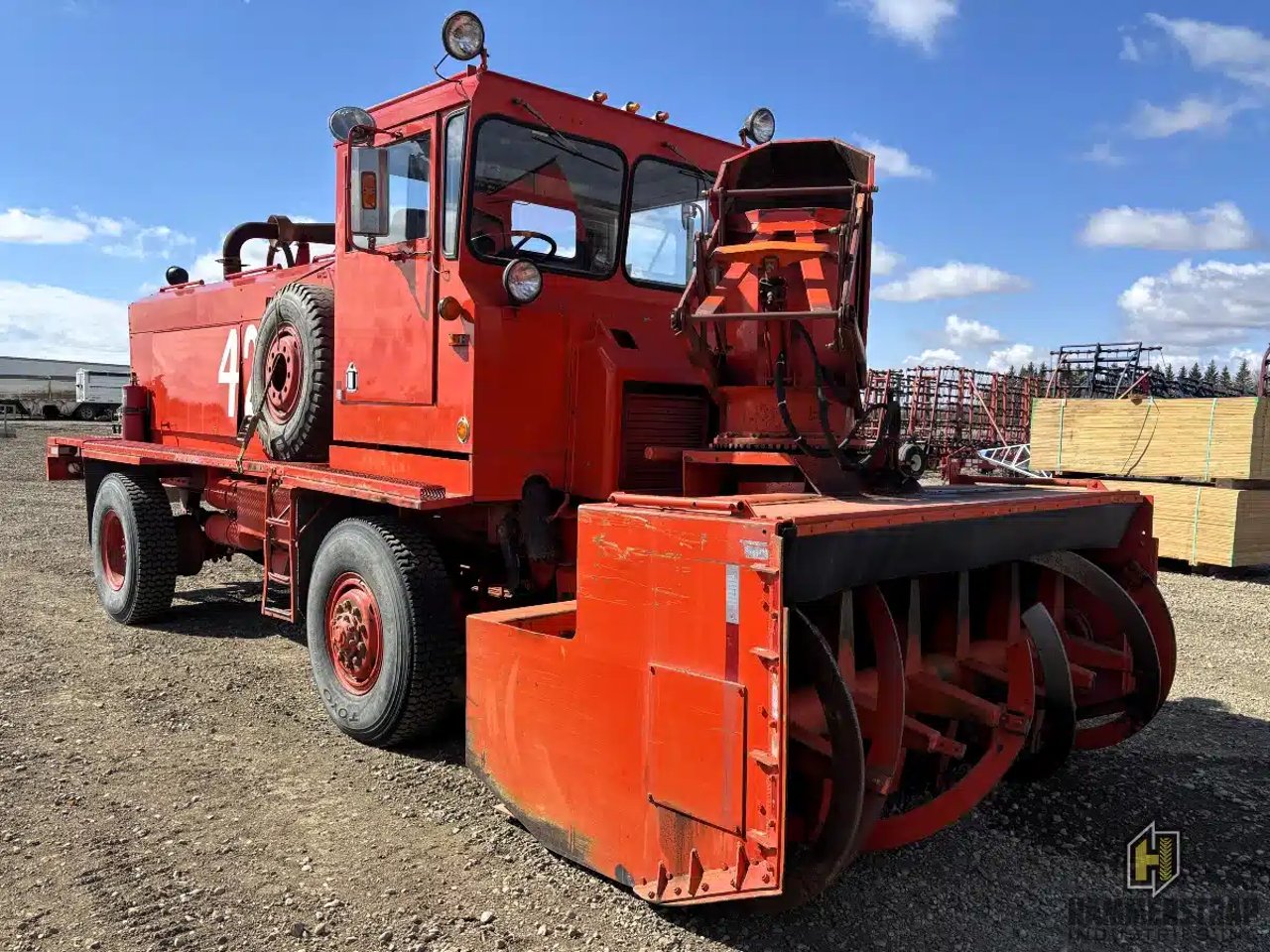 SMI SICARD 7200 Detroit Diesel Snow Blower Souffleur à neige